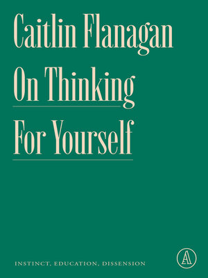 cover image of On Thinking for Yourself